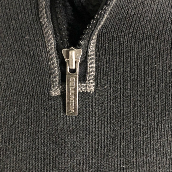 Vintage Columbia men’s L quarter Zip - Picture 2 of 3